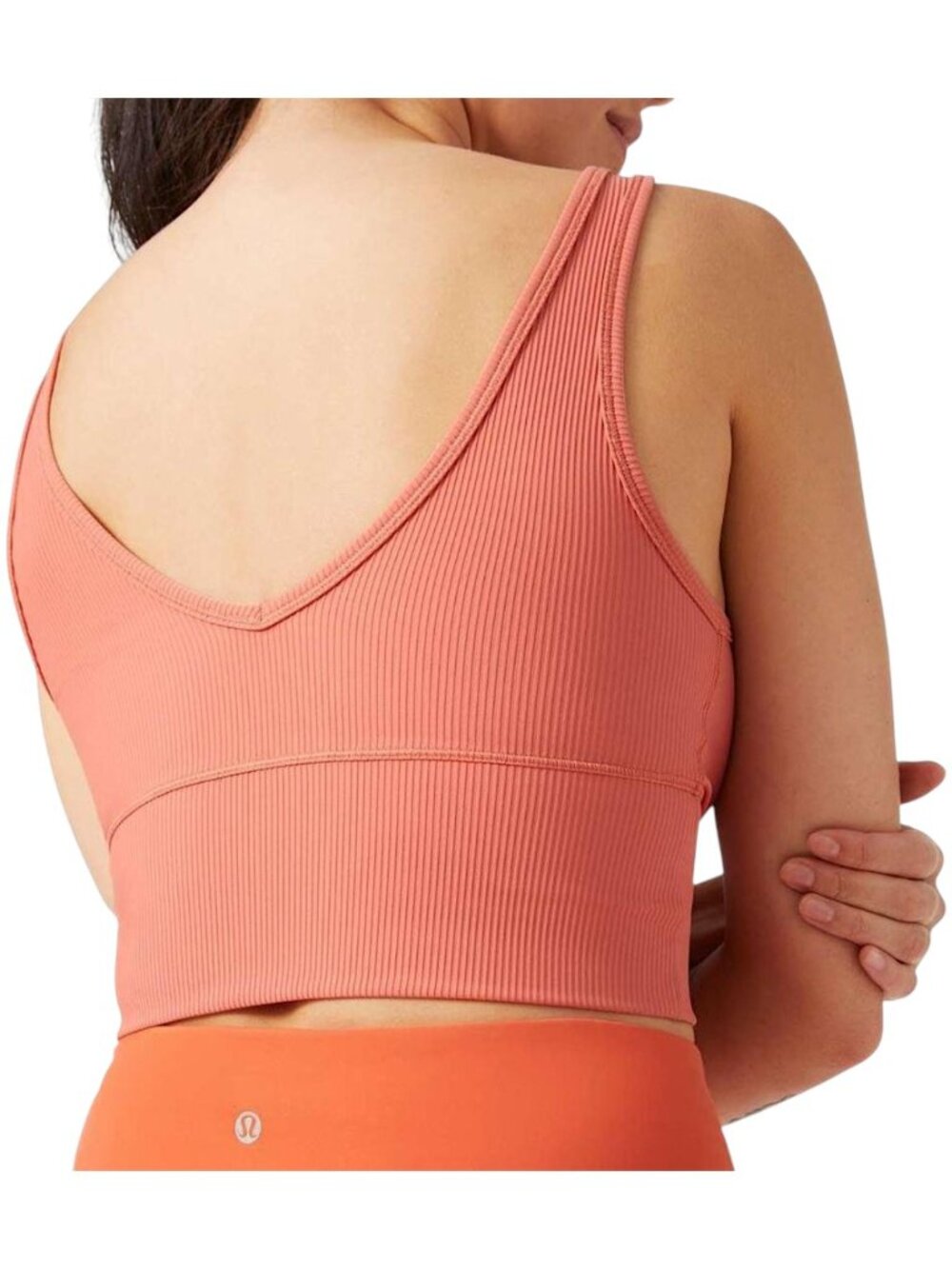 Lululemon Power Pivot Tank Orange Women's Size 4-6